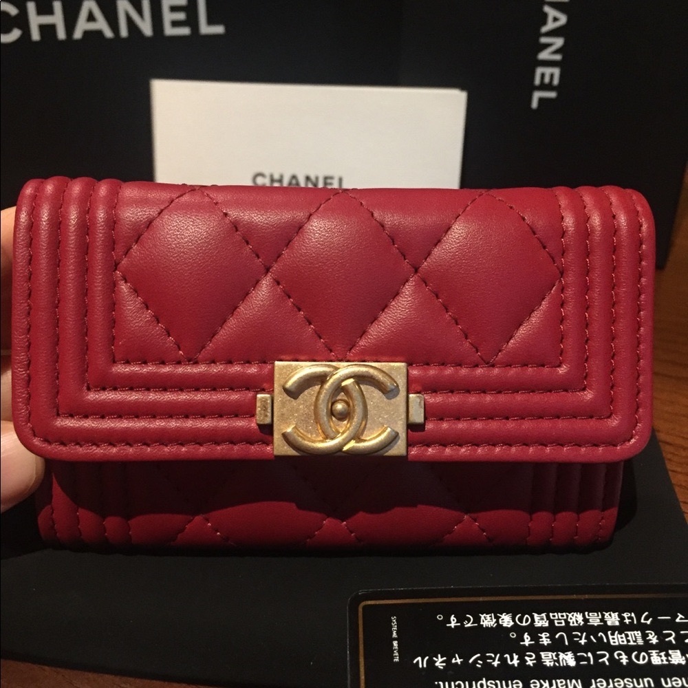 Chanel Boy Coin Purse